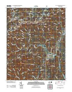 Little Switzerland North Carolina Historical topographic map, 1:24000 scale, 7.5 X 7.5 Minute, Year 2011