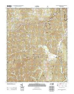 Little Switzerland North Carolina Historical topographic map, 1:24000 scale, 7.5 X 7.5 Minute, Year 2013