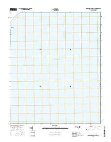 Long Shoal Point OE E North Carolina Current topographic map, 1:24000 scale, 7.5 X 7.5 Minute, Year 2016