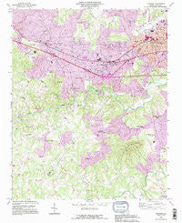 Longview North Carolina Historical topographic map, 1:24000 scale, 7.5 X 7.5 Minute, Year 1993