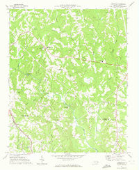 Lowesville North Carolina Historical topographic map, 1:24000 scale, 7.5 X 7.5 Minute, Year 1970