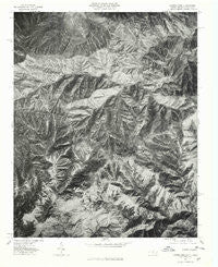 Luftee Knob North Carolina Historical topographic map, 1:24000 scale, 7.5 X 7.5 Minute, Year 1976