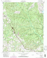 Mc Cain North Carolina Historical topographic map, 1:24000 scale, 7.5 X 7.5 Minute, Year 1948