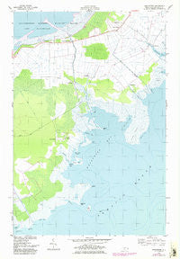 Middletown North Carolina Historical topographic map, 1:24000 scale, 7.5 X 7.5 Minute, Year 1951