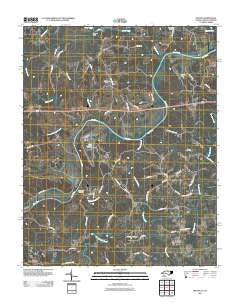 Milton North Carolina Historical topographic map, 1:24000 scale, 7.5 X 7.5 Minute, Year 2011