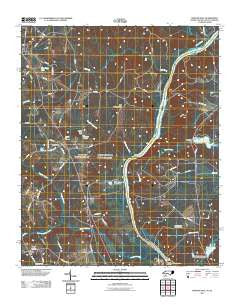 Morven East North Carolina Historical topographic map, 1:24000 scale, 7.5 X 7.5 Minute, Year 2011