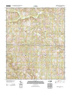 Morven West North Carolina Historical topographic map, 1:24000 scale, 7.5 X 7.5 Minute, Year 2013