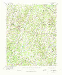 Mount Pleasant North Carolina Historical topographic map, 1:62500 scale, 15 X 15 Minute, Year 1957