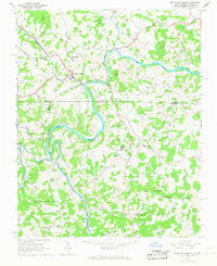 Mouth of Wilson Virginia Historical topographic map, 1:24000 scale, 7.5 X 7.5 Minute, Year 1966