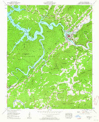 Murphy North Carolina Historical topographic map, 1:24000 scale, 7.5 X 7.5 Minute, Year 1957