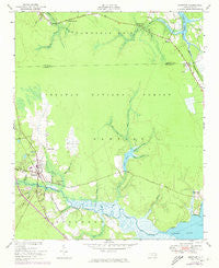 Newport North Carolina Historical topographic map, 1:24000 scale, 7.5 X 7.5 Minute, Year 1951