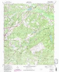 Niagara North Carolina Historical topographic map, 1:24000 scale, 7.5 X 7.5 Minute, Year 1957