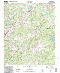 Niagara North Carolina Historical topographic map, 1:24000 scale, 7.5 X 7.5 Minute, Year 1998