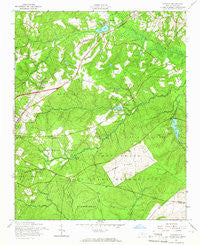Niagara North Carolina Historical topographic map, 1:24000 scale, 7.5 X 7.5 Minute, Year 1957
