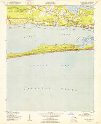Peltier Creek North Carolina Historical topographic map, 1:24000 scale, 7.5 X 7.5 Minute, Year 1951