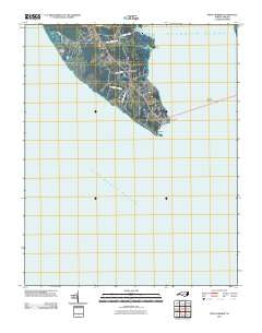 Point Harbor North Carolina Historical topographic map, 1:24000 scale, 7.5 X 7.5 Minute, Year 2010