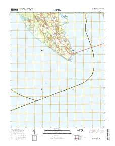Point Harbor North Carolina Current topographic map, 1:24000 scale, 7.5 X 7.5 Minute, Year 2016