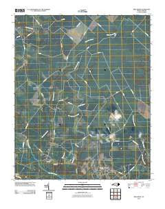 Reelsboro North Carolina Historical topographic map, 1:24000 scale, 7.5 X 7.5 Minute, Year 2010