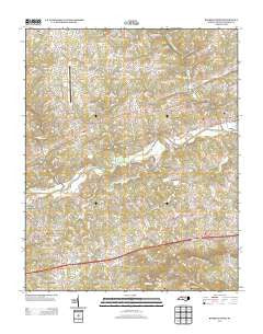 Roaring River North Carolina Historical topographic map, 1:24000 scale, 7.5 X 7.5 Minute, Year 2013