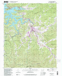 Robbinsville North Carolina Historical topographic map, 1:24000 scale, 7.5 X 7.5 Minute, Year 2000