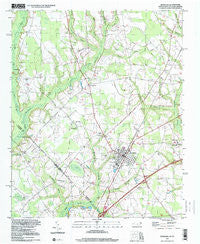 Rowland North Carolina Historical topographic map, 1:24000 scale, 7.5 X 7.5 Minute, Year 1997