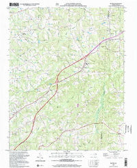 Ruffin North Carolina Historical topographic map, 1:24000 scale, 7.5 X 7.5 Minute, Year 2002