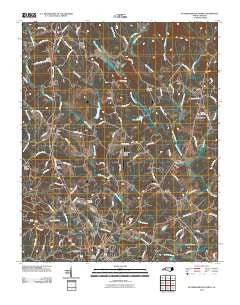 Rutherfordton North North Carolina Historical topographic map, 1:24000 scale, 7.5 X 7.5 Minute, Year 2010