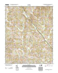 Rutherfordton North North Carolina Historical topographic map, 1:24000 scale, 7.5 X 7.5 Minute, Year 2013