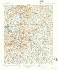 Saluda North Carolina Historical topographic map, 1:125000 scale, 30 X 30 Minute, Year 1907