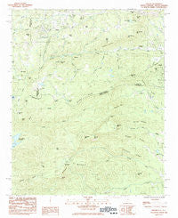 Saluda North Carolina Historical topographic map, 1:24000 scale, 7.5 X 7.5 Minute, Year 1983