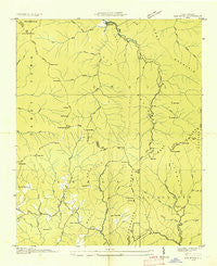 Sam Knob North Carolina Historical topographic map, 1:24000 scale, 7.5 X 7.5 Minute, Year 1935
