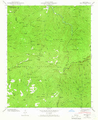 Sam Knob North Carolina Historical topographic map, 1:24000 scale, 7.5 X 7.5 Minute, Year 1946