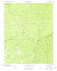 Sam Knob North Carolina Historical topographic map, 1:24000 scale, 7.5 X 7.5 Minute, Year 1946