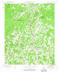 Sams Gap North Carolina Historical topographic map, 1:24000 scale, 7.5 X 7.5 Minute, Year 1939