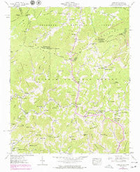 Sams Gap North Carolina Historical topographic map, 1:24000 scale, 7.5 X 7.5 Minute, Year 1939