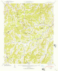 Sandymush North Carolina Historical topographic map, 1:24000 scale, 7.5 X 7.5 Minute, Year 1941