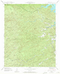 Santeetlah Creek North Carolina Historical topographic map, 1:24000 scale, 7.5 X 7.5 Minute, Year 1940