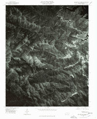 Santeetlah Creek North Carolina Historical topographic map, 1:24000 scale, 7.5 X 7.5 Minute, Year 1976