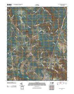 Scotland Neck North Carolina Historical topographic map, 1:24000 scale, 7.5 X 7.5 Minute, Year 2010