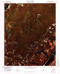 Scotts Hill North Carolina Historical topographic map, 1:24000 scale, 7.5 X 7.5 Minute, Year 1980