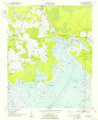 Scranton North Carolina Historical topographic map, 1:24000 scale, 7.5 X 7.5 Minute, Year 1951