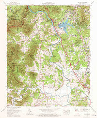 Skyland North Carolina Historical topographic map, 1:24000 scale, 7.5 X 7.5 Minute, Year 1965
