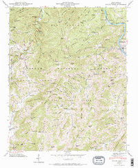 Spring Creek North Carolina Historical topographic map, 1:24000 scale, 7.5 X 7.5 Minute, Year 1946