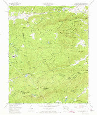 Standingstone Mtn. South Carolina Historical topographic map, 1:24000 scale, 7.5 X 7.5 Minute, Year 1965