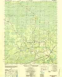 Supply North Carolina Historical topographic map, 1:25000 scale, 7.5 X 7.5 Minute, Year 1950