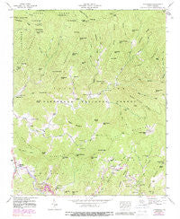 Tuckasegee North Carolina Historical topographic map, 1:24000 scale, 7.5 X 7.5 Minute, Year 1946
