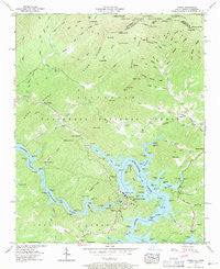 Unaka North Carolina Historical topographic map, 1:24000 scale, 7.5 X 7.5 Minute, Year 1957