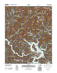 Unaka North Carolina Historical topographic map, 1:24000 scale, 7.5 X 7.5 Minute, Year 2011