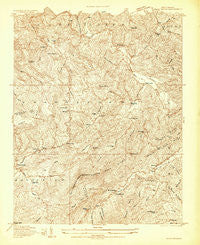 Valle Crucis North Carolina Historical topographic map, 1:24000 scale, 7.5 X 7.5 Minute, Year 1934