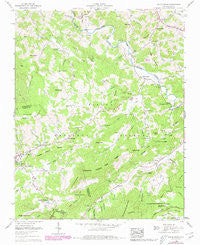 Valle Crucis North Carolina Historical topographic map, 1:24000 scale, 7.5 X 7.5 Minute, Year 1960